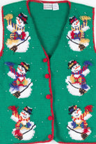Green Ugly Christmas Vest 52268