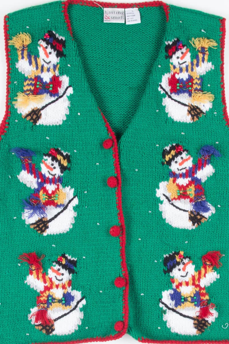 Green Ugly Christmas Vest 52268