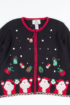 Black Ugly Christmas Cardigan 52274