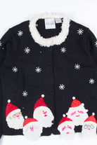Black Ugly Christmas Cardigan 52332