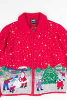 Red Ugly Christmas Cardigan 52361