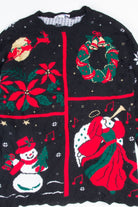 Black Ugly Christmas Pullover 52371