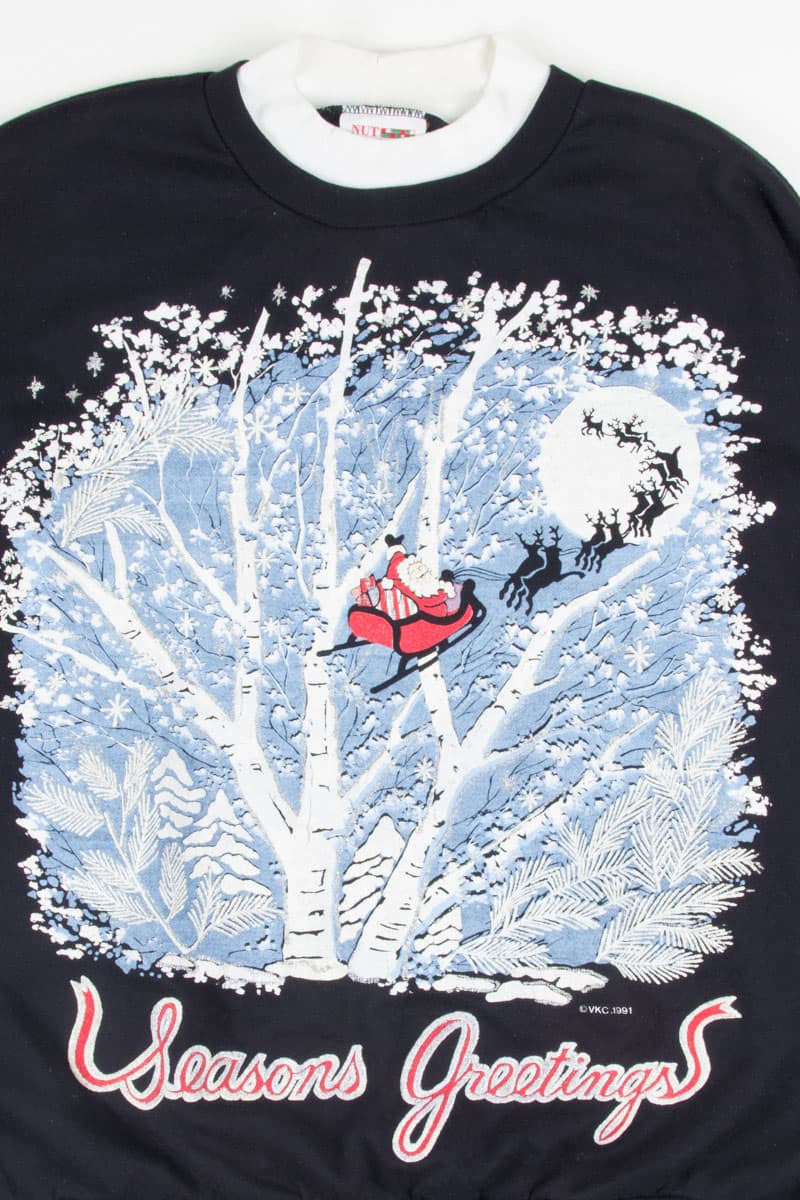 Black Ugly Christmas Sweatshirt 52418