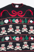 Black Ugly Christmas Pullover 52577