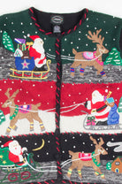 Black Ugly Christmas Cardigan 52637