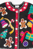 Black Ugly Christmas Cardigan 52642