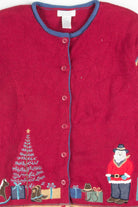 Red Ugly Christmas Cardigan 52648