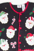 Black Ugly Christmas Cardigan 52653