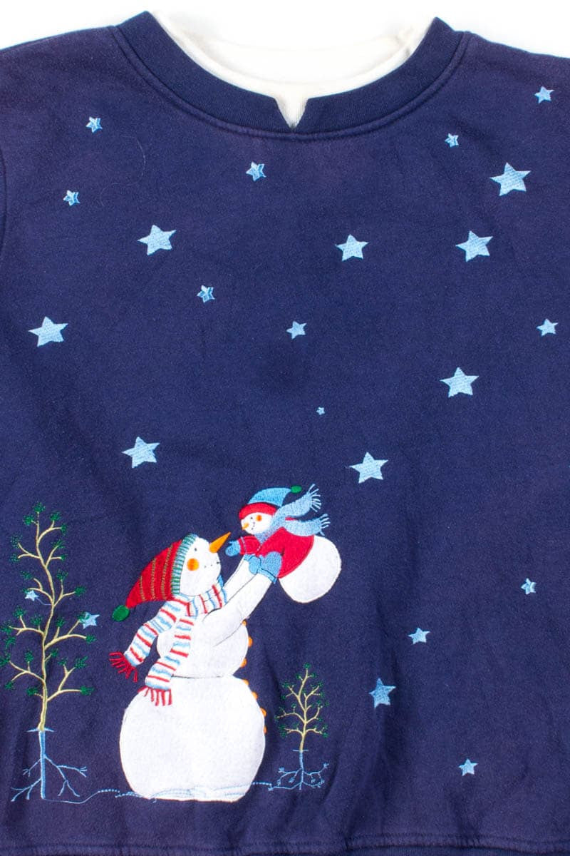Blue Ugly Christmas Sweatshirt 52678