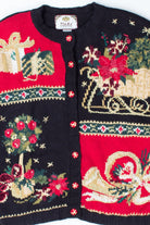 Black Ugly Christmas Cardigan 52731