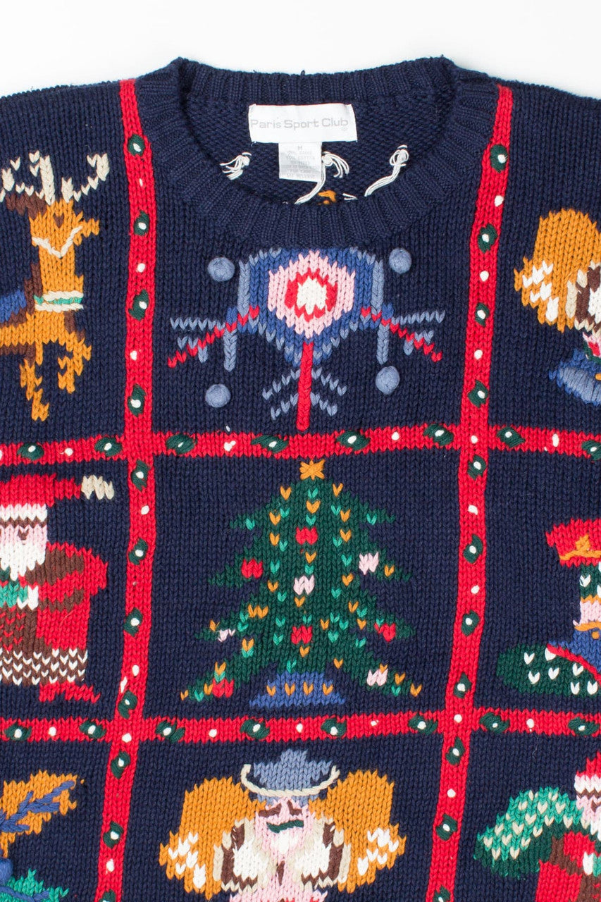 Blue Ugly Christmas Pullover 52741