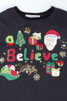 Black Ugly Christmas Pullover 52757