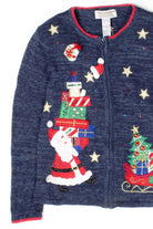 Black Ugly Christmas Cardigan 52774