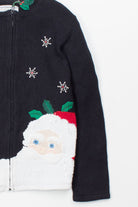 Black Ugly Christmas Cardigan 52780