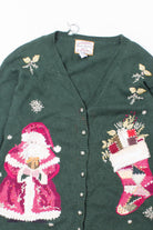 Green Ugly Christmas Cardigan 52824