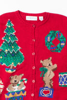 Red Ugly Christmas Cardigan 52830