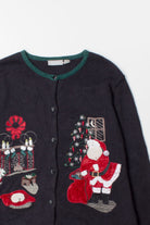 Blue Ugly Christmas Cardigan 52838