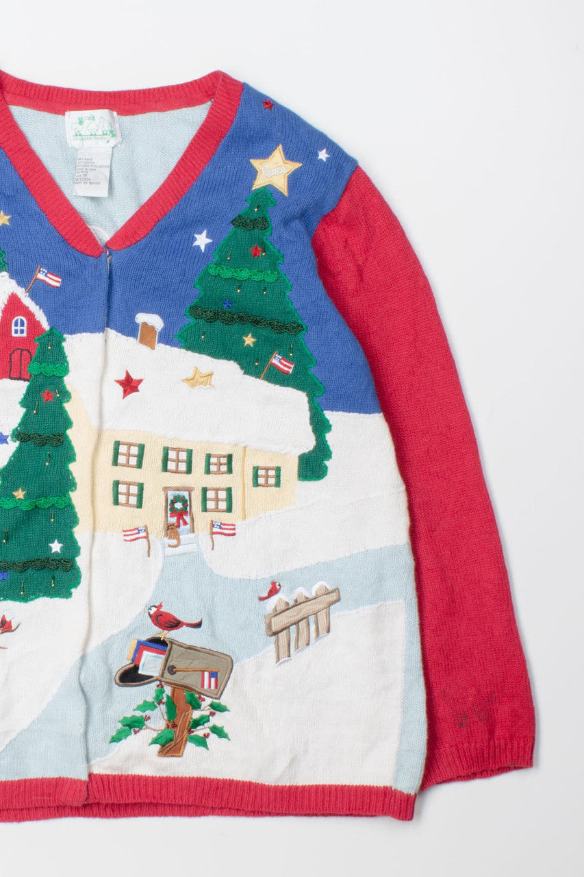 Multicolor Ugly Christmas Cardigan 52859