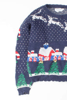 Blue Ugly Christmas Pullover 52995