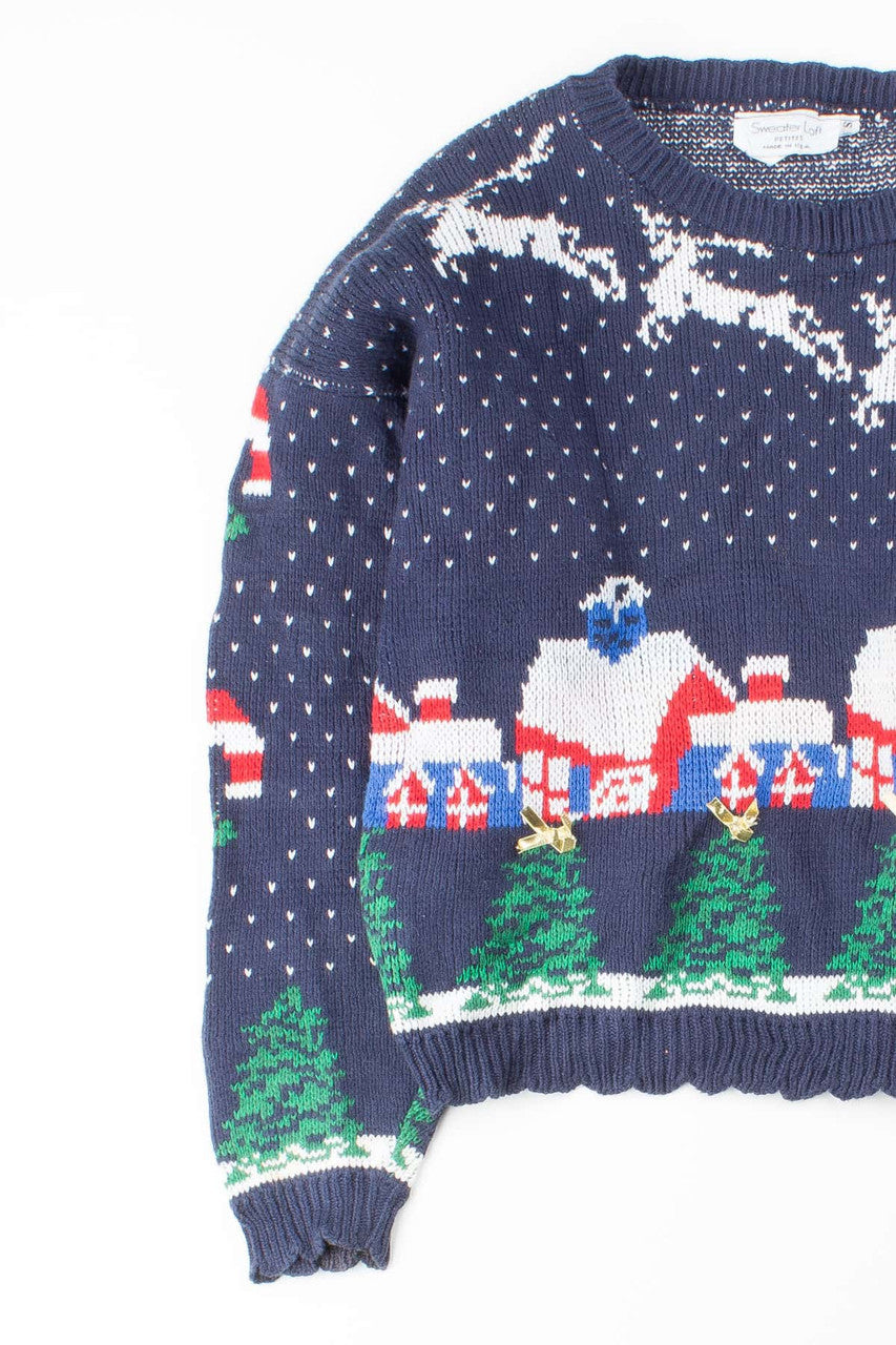 Blue Ugly Christmas Pullover 52995