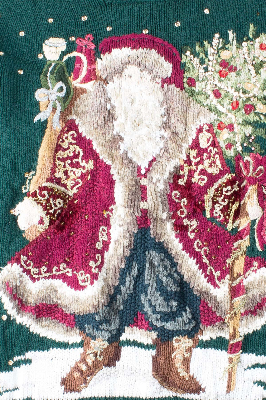 Green Ugly Christmas Pullover 53005