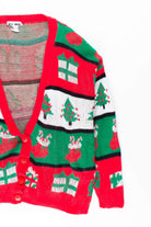 Red Ugly Christmas Cardigan 53040