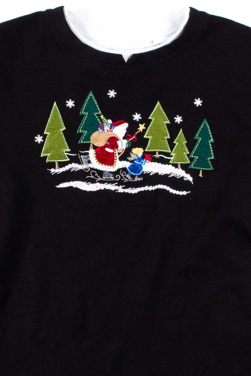 Black Ugly Christmas Sweatshirt 53152