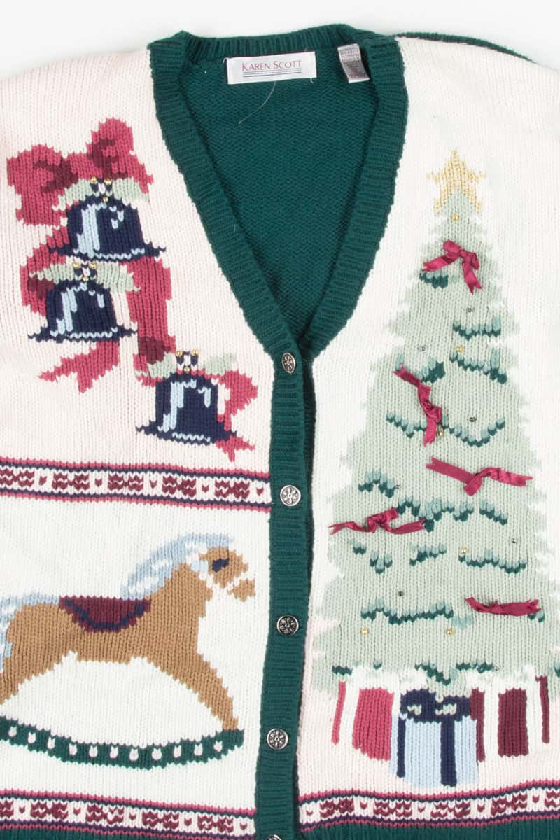 Multicolor Ugly Christmas Cardigan 53163