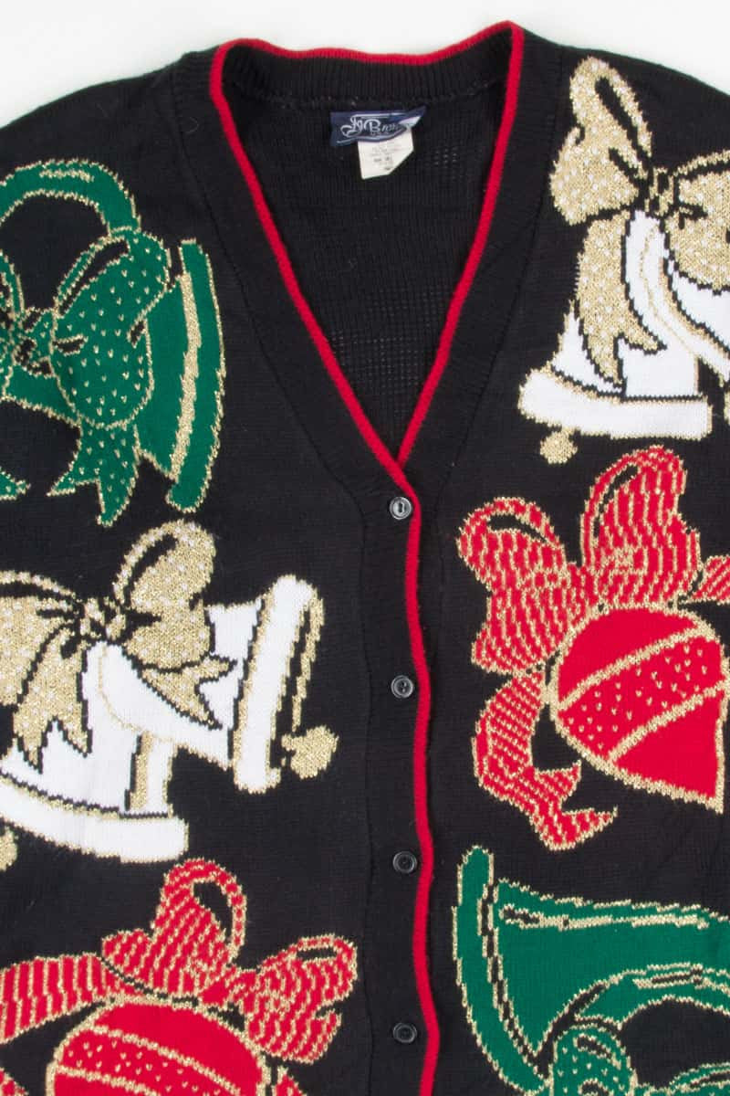 Black Ugly Christmas Cardigan 53167