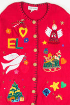 Red Ugly Christmas Cardigan 53193