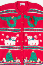 Red Ugly Christmas Cardigan 53194