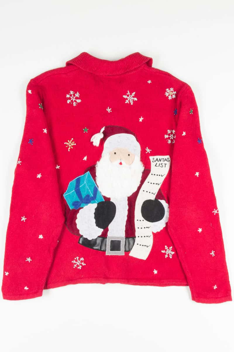 Red Ugly Christmas Cardigan 53207