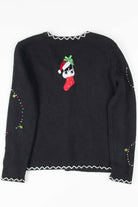 Black Ugly Christmas Cardigan 53286