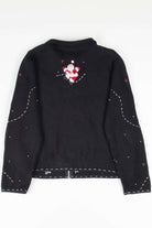 Black Ugly Christmas Cardigan 53290