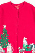 Red Ugly Christmas Cardigan 53341