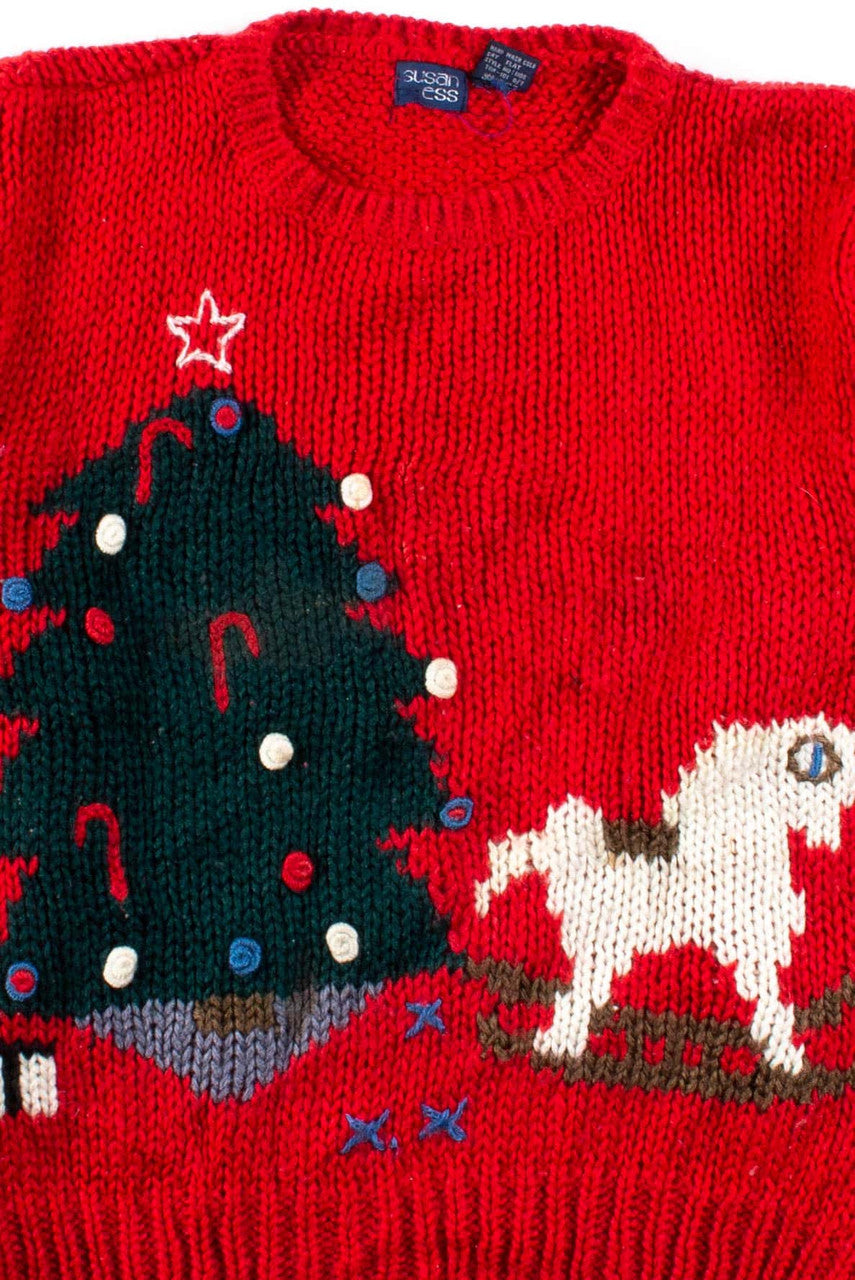 Red Ugly Christmas Pullover 53410