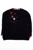 Black Ugly Christmas Pullover 53412