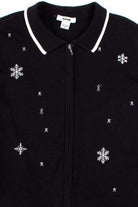 Black Ugly Christmas Cardigan 53437