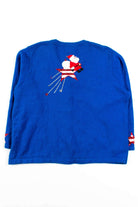 Blue Ugly Christmas Cardigan 53442