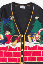 Black Ugly Christmas Cardigan 53468