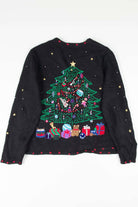 Black Ugly Christmas Cardigan 53469