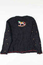 Black Ugly Christmas Cardigan 53472