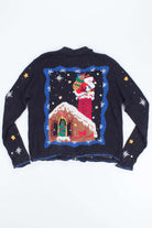 Black Ugly Christmas Cardigan 53495