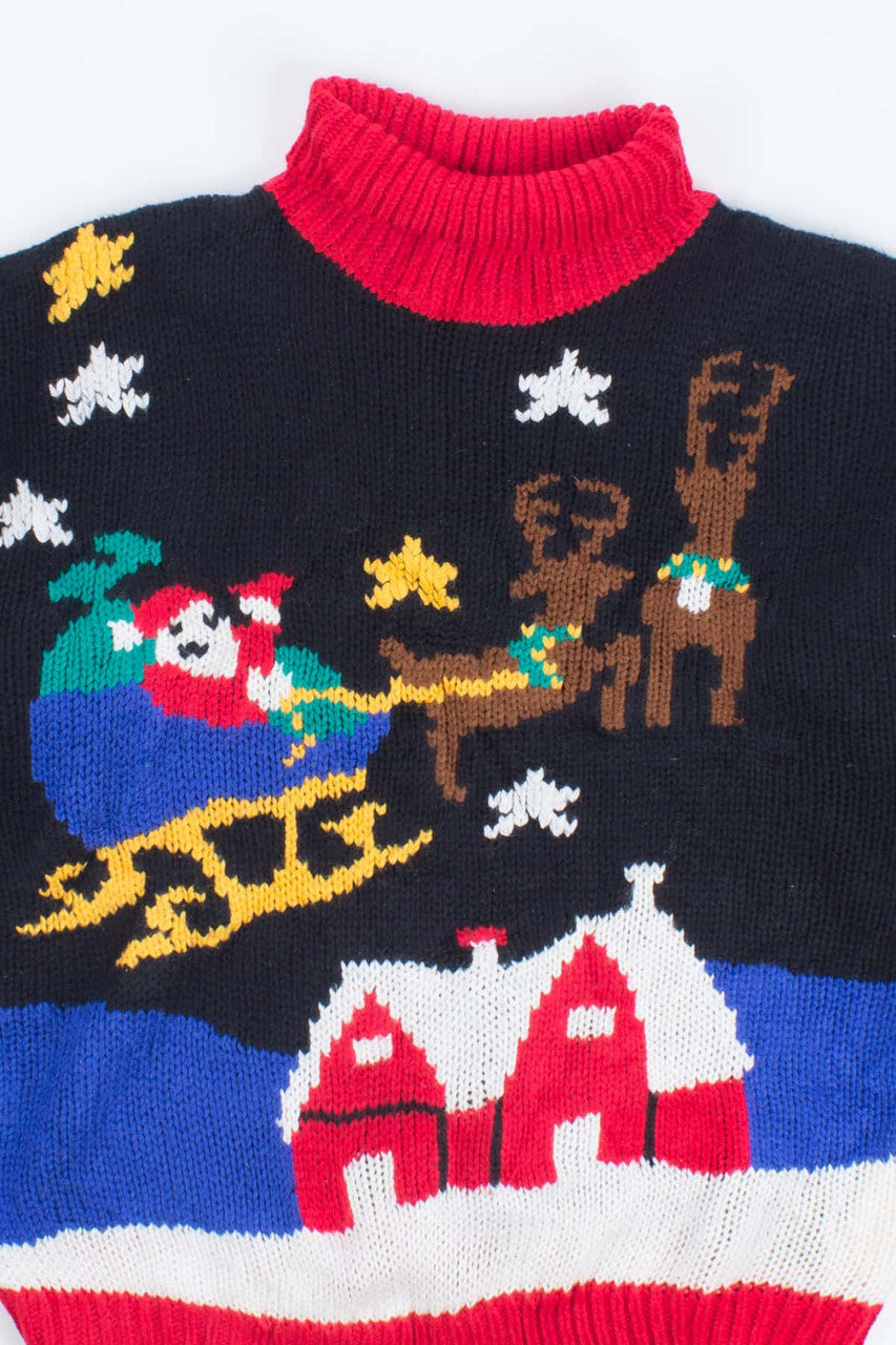 Black Ugly Christmas Pullover 53509