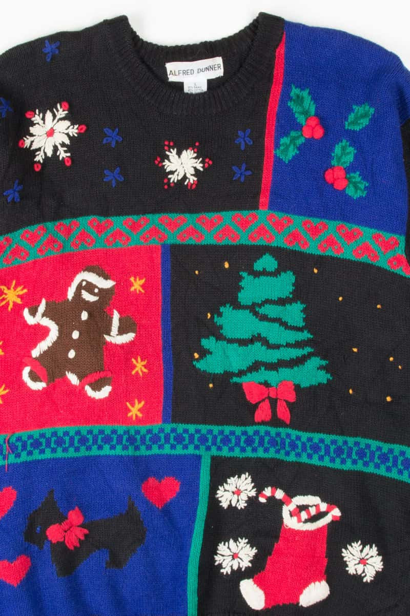 Black Ugly Christmas Pullover 53524