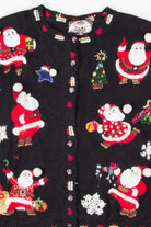 Black Ugly Christmas Cardigan 53531