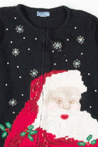 Black Ugly Christmas Cardigan 53536