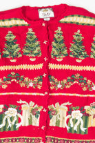 Red Ugly Christmas Cardigan 53542