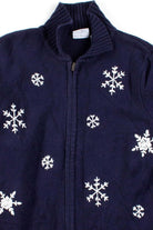 Blue Ugly Christmas Cardigan 53567