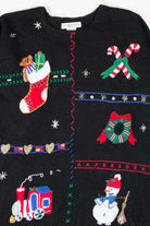 Black Ugly Christmas Pullover 53598